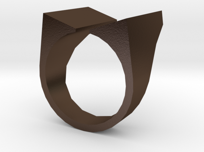 Open Top Ring 3d printed