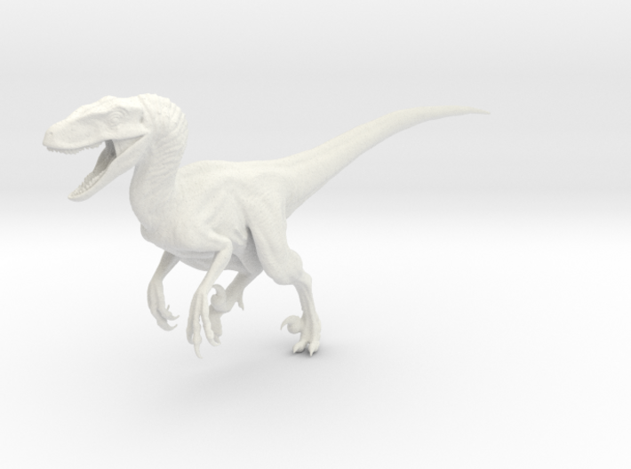 Dinosaur Raptor 25 cm Running V1 3d printed