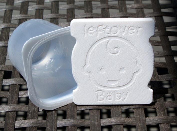 Baby - Leftover baby cover 3d printed Printed in FDM ABS