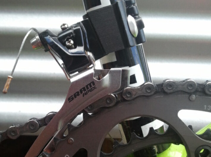 Cannondale Hooligan FD Spacer. 3d printed Mounted 53t - 39t chainring combo