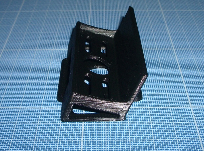 GoPro holder for ZMR250 (20 degree) 3d printed 