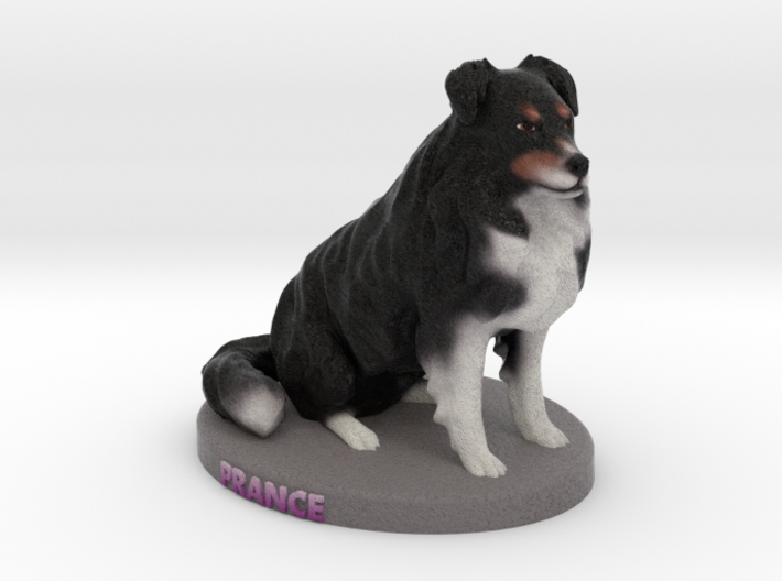 Custom Dog Figurine - Prance 3d printed