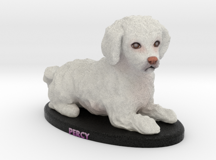 Custom Dog Figurine - Percy 3d printed