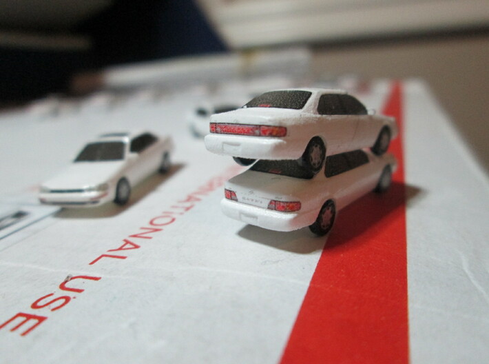 n scale 1992-1996 toyota camry 5 pack 3d printed top: 94 bottom: 96