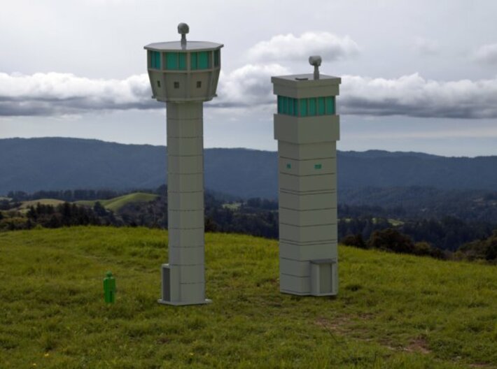 Iron Curtain Watchtowers 1/220 Z-Scale 3d printed Add a caption...