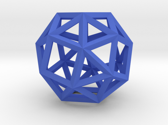 Snub Cube(Leonardo-style model) 3d printed