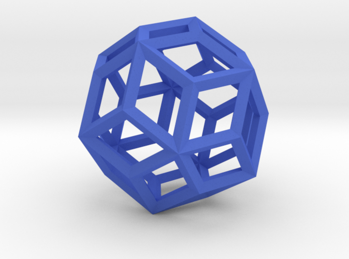 Rhombic Triacontahedron(Leonardo-style model) 3d printed