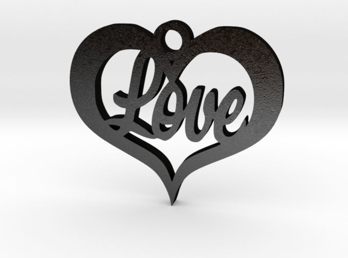 Love Heart 3d printed