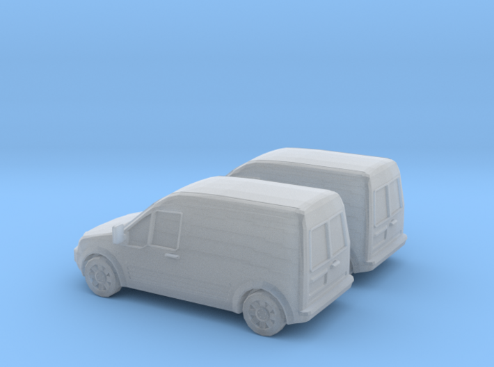 1/160 2002-08 2X Ford Transit Connect 3d printed