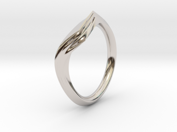 Pride Ring, Side 1 3d printed