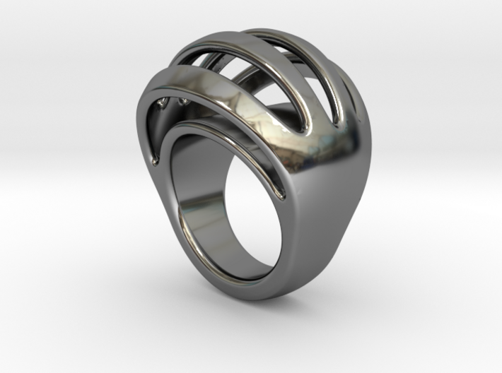 RING CRAZY 25 - ITALIAN SIZE 25 3d printed