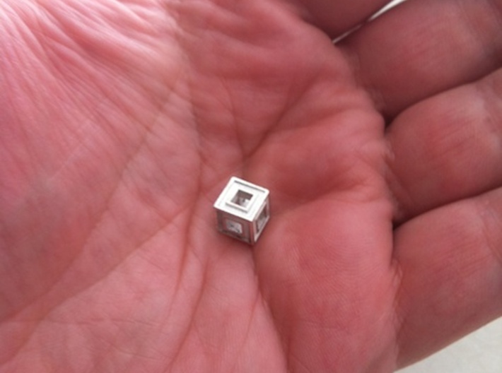 Square Bead 3d printed 