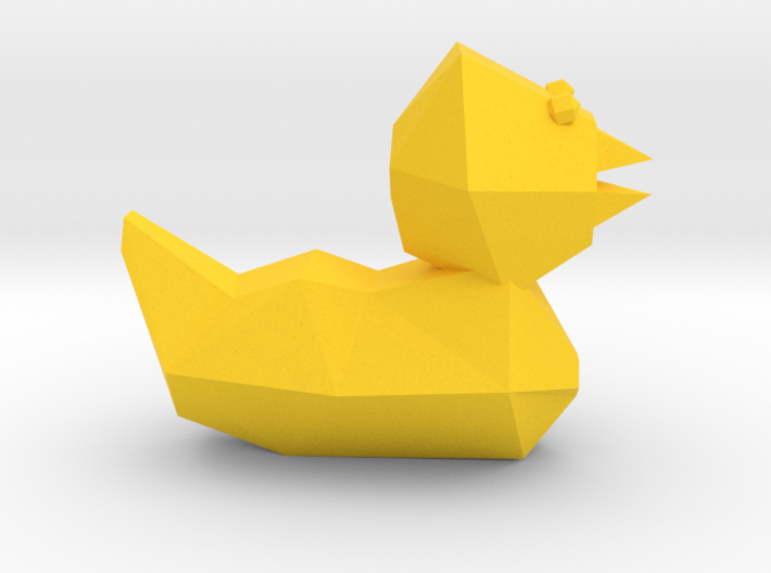 Low Poly Duck 3d printed