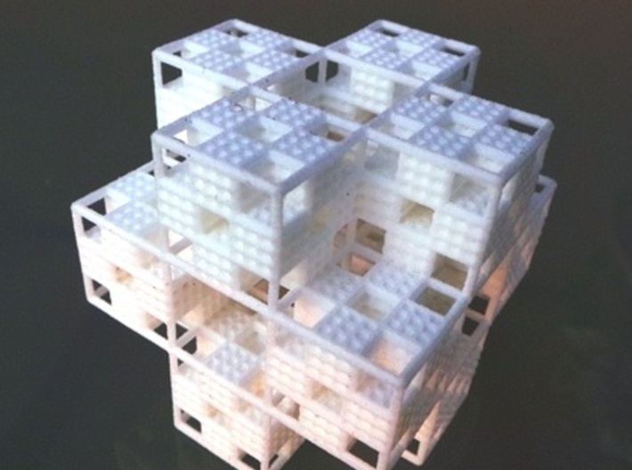 Menger Grid 3d printed