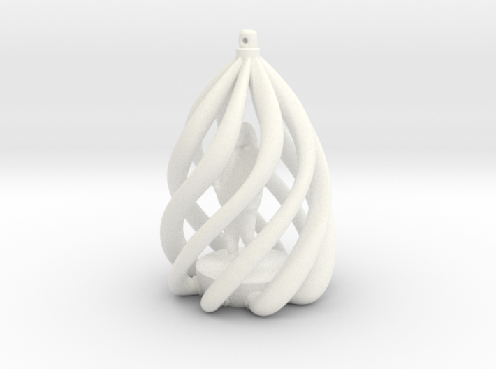 Swirl Ornament 3d printed