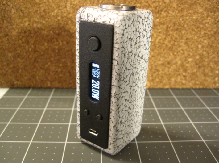 DNA75 DNA200 DNA250 v1 Faceplate - no buttons 3d printed DNA Faceplate with 1590A