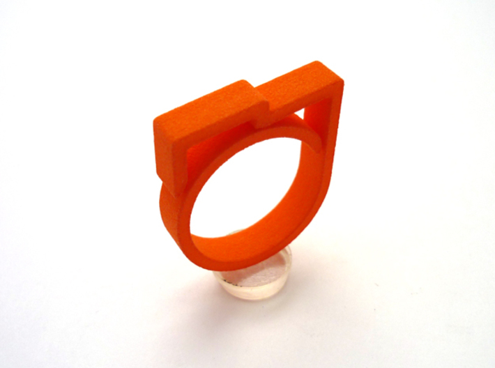 Adjustable ring for men. Model 5. 3d printed Add a caption...