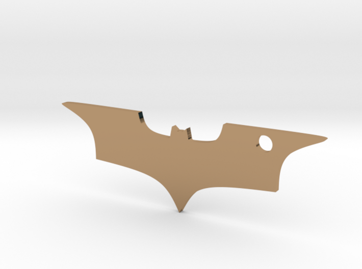 Batman Logo Keychain 3d printed