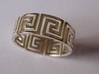 Greek Ring Silver - size 7.25 3d printed 