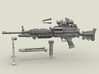 1/24 SPM-24-013 m249 MK48mod0 7,62mm machine gun 3d printed 