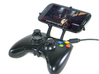 Controller mount for Xbox 360 & Alcatel Pixi 3 (4. 3d printed Front View - A Samsung Galaxy S3 and a black Xbox 360 controller