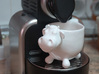 The cow, coffee cup  3d printed The cow, coffee cup