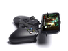 Controller mount for Xbox One & Microsoft Lumia 64 3d printed Side View - A Samsung Galaxy S3 and a black Xbox One controller