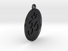 2.1" Om Zen Meditation Medallion/Pendant (5.5cm) 3d printed 