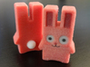 Mini Full Colour Freezer Bunny 3d printed Full Colour Sandstone Freezer bunny
