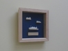 1:1200 Isles of Scilly Steamship Co 3d printed Ships displayed in a wooden frame