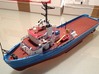 MV Anticosti, Details 1/2 (1:200, RC ship) 3d printed photo of assembled model (painted)