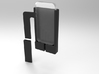 iPhone4S Holder For Laptop Display 3d printed Complete Setup Front View