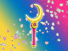 Sailor Moon COSPLAY wand: smaller version 3d printed 