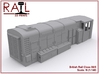 N Scale Class 08/9 3d printed Render of the assembled 08/9 model.