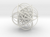 600-Cell, Stereographic projection,Vertex centered 3d printed 