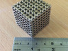 Holy tangled cube V0.01 3d printed Great replacement for a 33mm ruler.