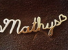 Mathys Pendant 3d printed 