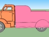 7-Up Truck w/1949 Chevy Cab Over 3d printed Parts are shown in different colors for clarity.