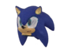 Custom Sonic the Hedgehog Inspired Head for Lego 3d printed 