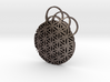 Flower Of Life Pendent 3d printed 