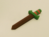Zelda Fan Art: TLoZ: Sword (Wooden) 3d printed 