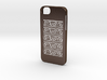 Iphone 5/5s greek meander case 3d printed 