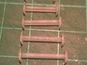 N Scale 8mm Fixed Coupling Drawbar x6 3d printed Range of Couplings - 9mm to 14mm