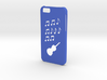 Iphone 6 Music case 3d printed 