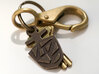 Doctor Who TARDIS Key Pendant Necklace/Key Charm 3d printed TARDIS key