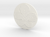 Paper Mulberry Leaf Coaster 3d printed 