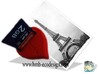 Porte USB et carte SD "FRENCH  SAINT VALENTIN"  3d printed 