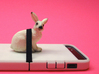 Cariband case for iPhone 5/5s, "holds stuff" 3d printed Not a spray, but holds hare in place.