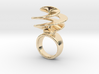 Twisted Ring 16 - Italian Size 16 3d printed 