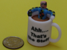 Crash Test Dummy Coffee Cup Mashup 3d printed 